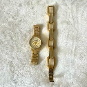 Michael Kors watch and bracelet. Ships in box. Watch needs battery